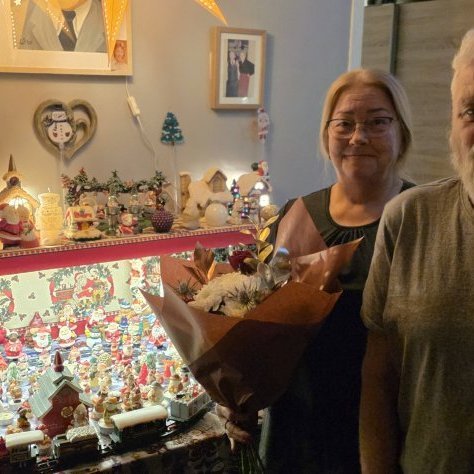 Íbúar á Heiðarbraut 4 