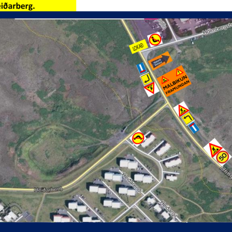 Hringbraut við Heiðarberg