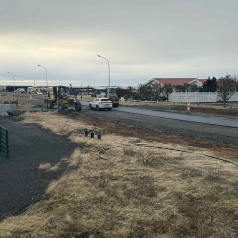 Vetrarmalbikun á Stafnesvegi 