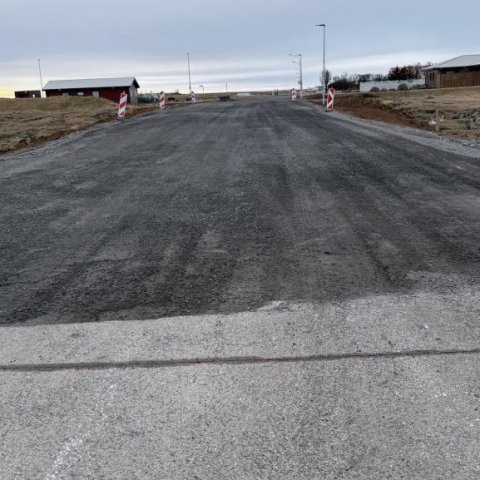 Vetrarmalbikun á Stafnesvegi 