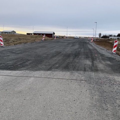 Vetrarmalbikun á Stafnesvegi 