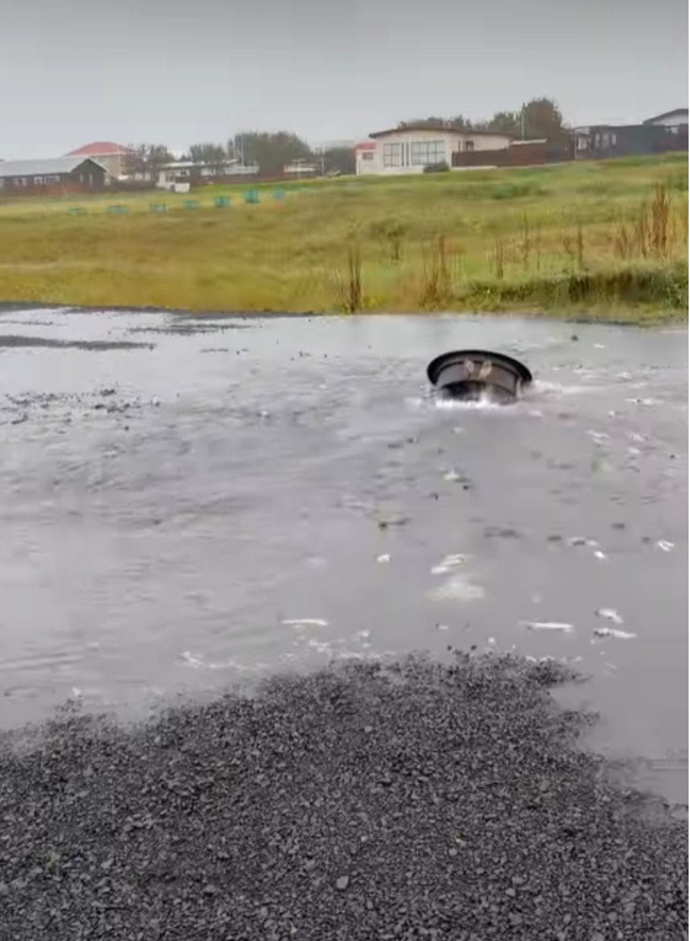 Vandamál við fráveitu