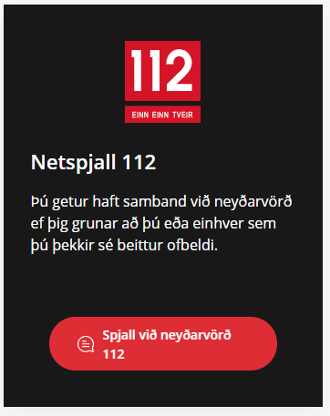 1 1 2 dagurinn er í dag