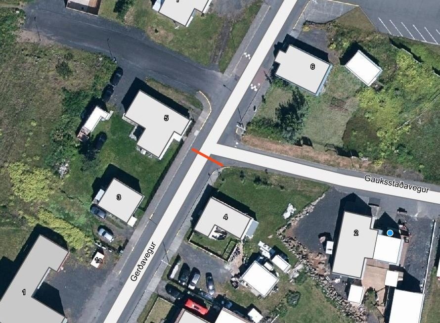 Gerðavegur lokaður vegna viðgerðar