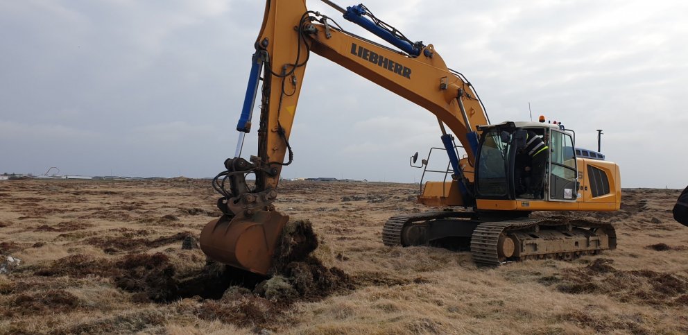 Nýtt íbúðahverfi og mikil uppbygging íbúðarhúsnæðis í Suðurnesjabæ.