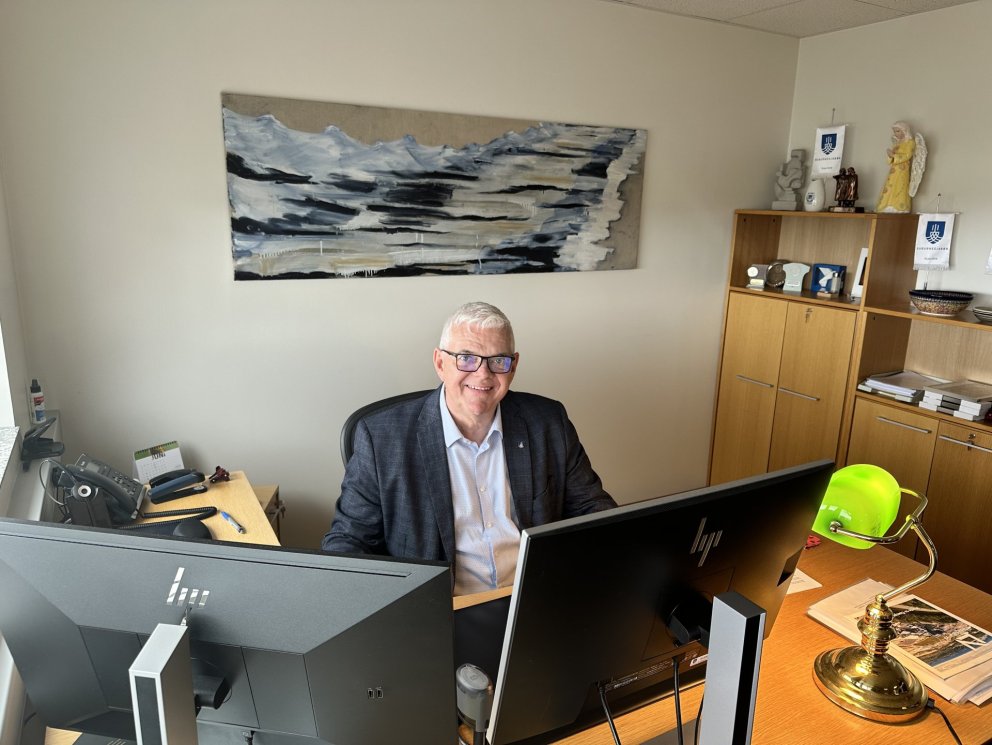 Kveðja til fráfarandi bæjarstjóra
