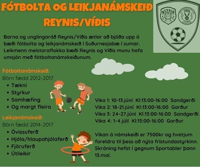 Leikjanámskeið 2024