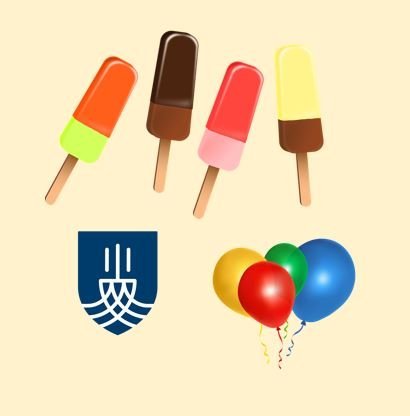 Ís í tilefni afmælisdagsins!