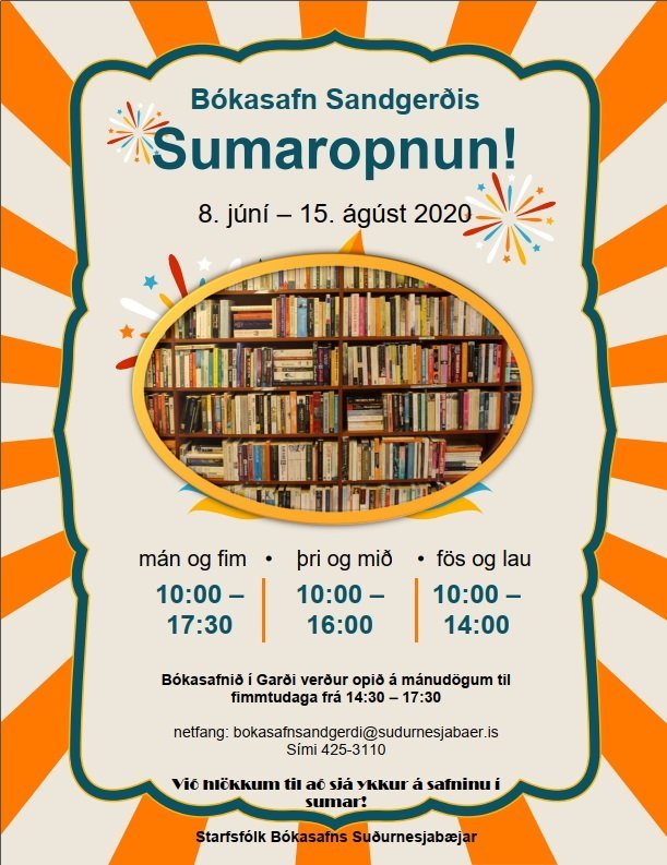 Sumaropnun bókasafnanna