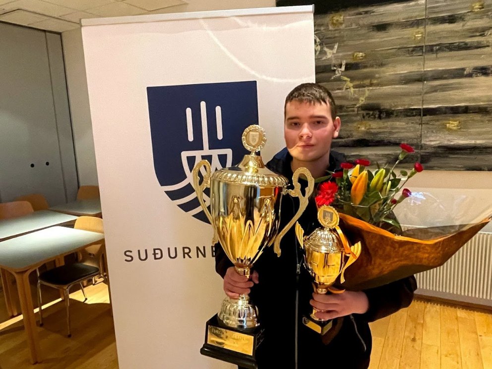 Daníel Arnar íþróttamaður ársins í Suðurnesjabæ