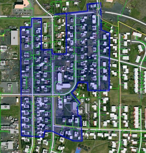 Rafmagnsleysi í hluta Suðurnesjabæjar