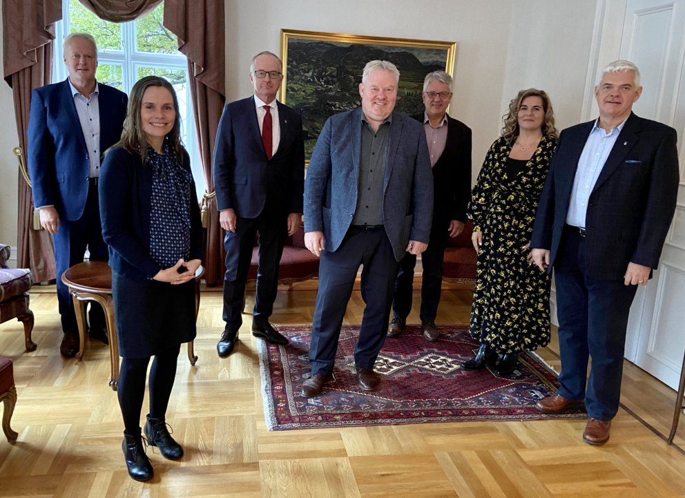 Fundað með ráðherranefnd um ríkisfjármál