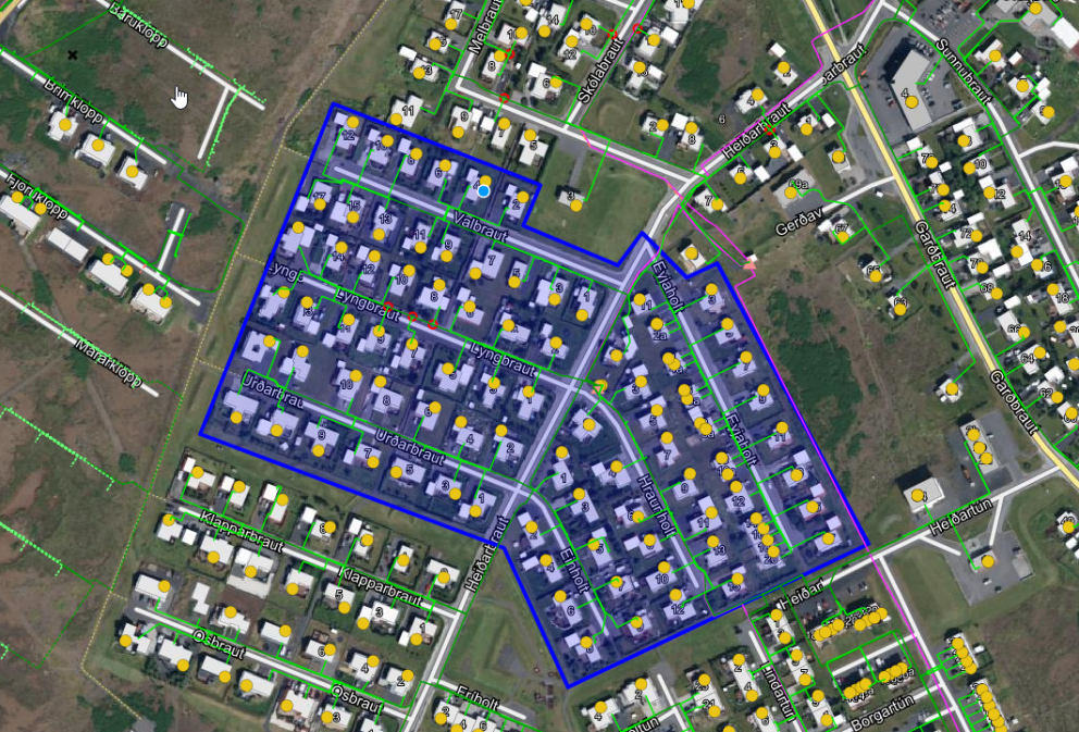 Rafmagnslaust vegna vinnu við dreifistöð.