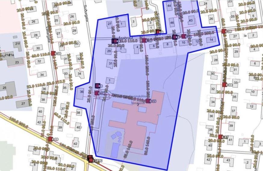 Hitaveitulaust við hluta Ásabrautar, Suðu- og Hlíðargötu þann 5. júlí nk.