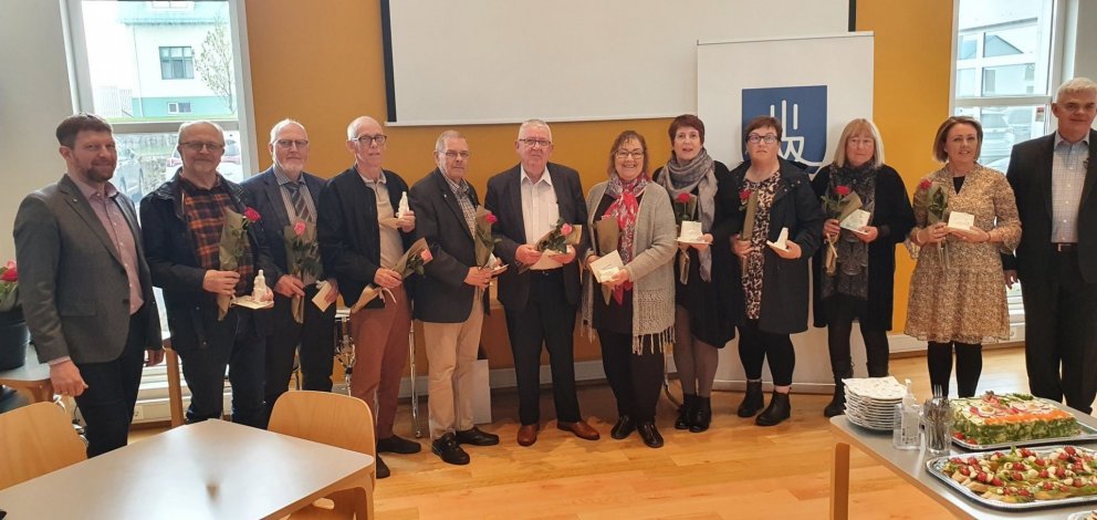 Afmæli og starfsmönnum þakkað fyrir vel unnin störf