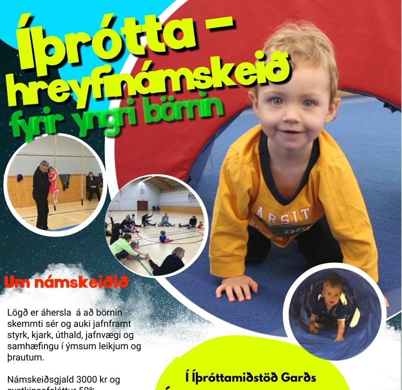 Þjálfari fyrir hreyfinámskeið óskast