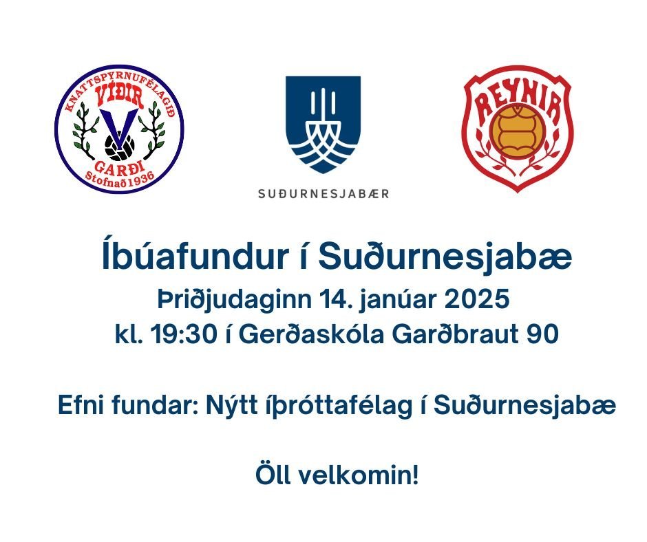 Íbúafundur í Suðurnesjabæ