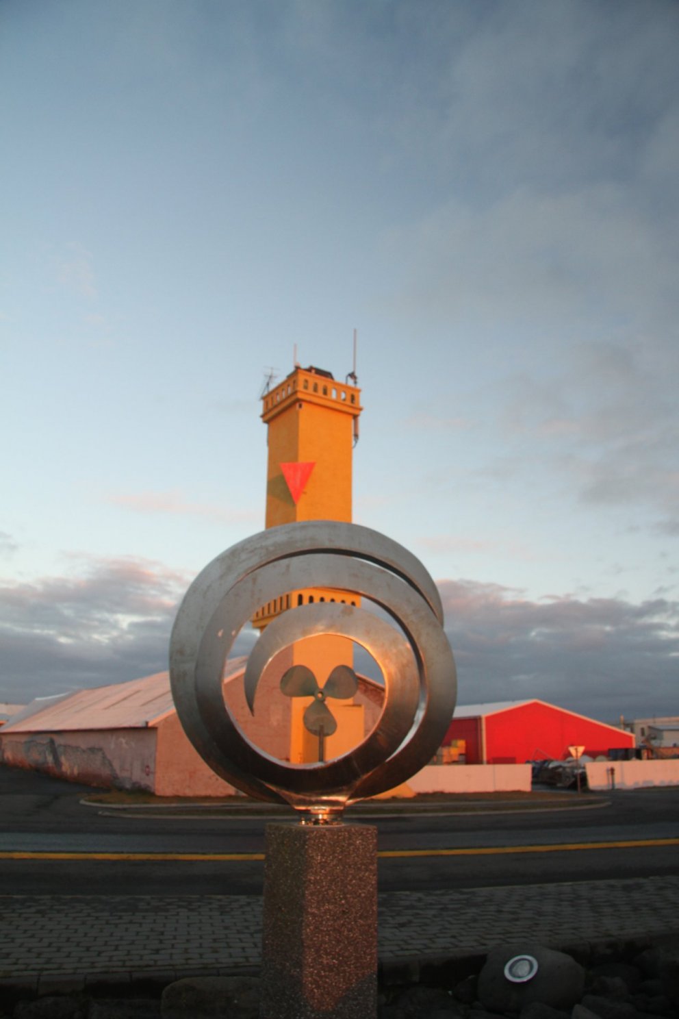 Hafnarvörður við Sandgerðishöfn