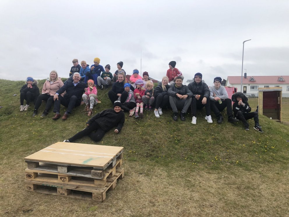 Bæjarstjórinn í kofabyggðinni