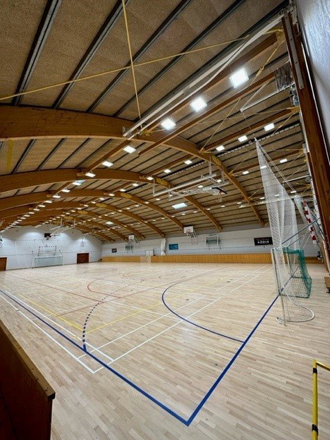 Íþróttasalurinn í Garði kominn í toppform