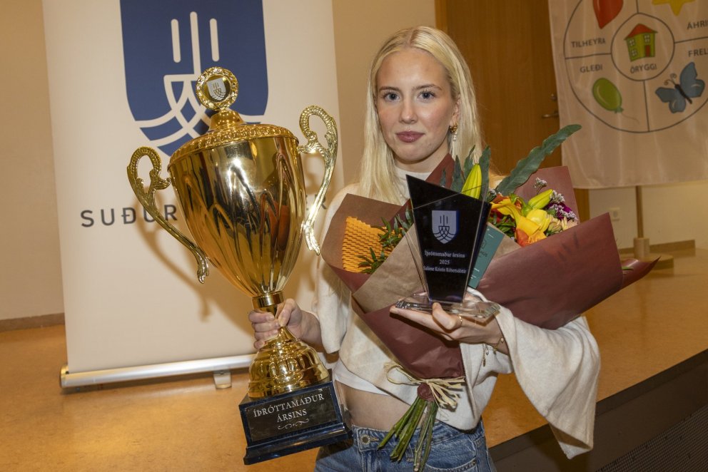 Salóme Kristín kjörin íþróttamaður ársins 2025 í Suðurnesjabæ