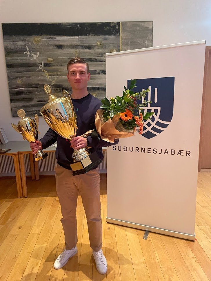 Rúnar Þór Sigurgeirsson valinn íþróttamaður Suðurnesjabæjar 2021