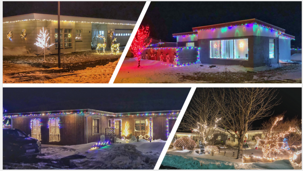 Val á jóla- og ljósahúsum í Suðurnesjabæ