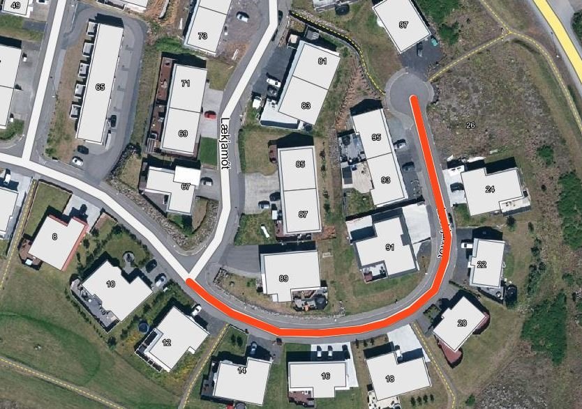 Kaldavatnslaust við Lækjamót fimmtudaginn 14. desember