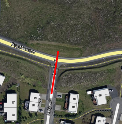 Malbikunarframkvæmdir - Lækjamót/Byggðavegur