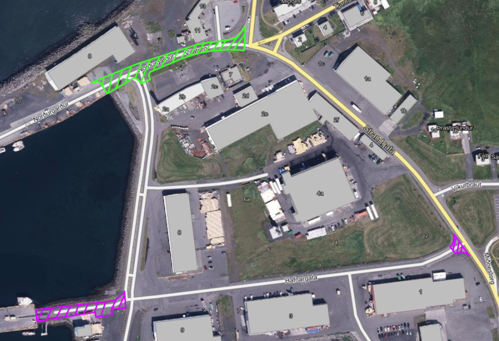 Malbikunarframkvæmdir í Sandgerði mánudaginn 11. ágúst