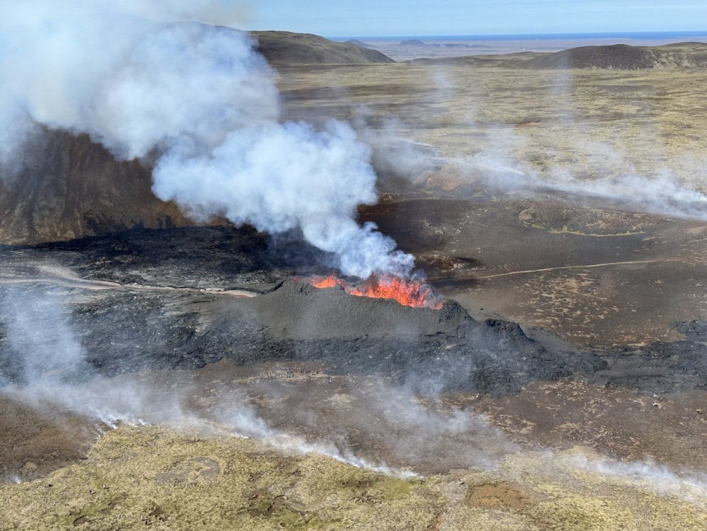 Gasmengun mælist nú í Suðurnesjabæ