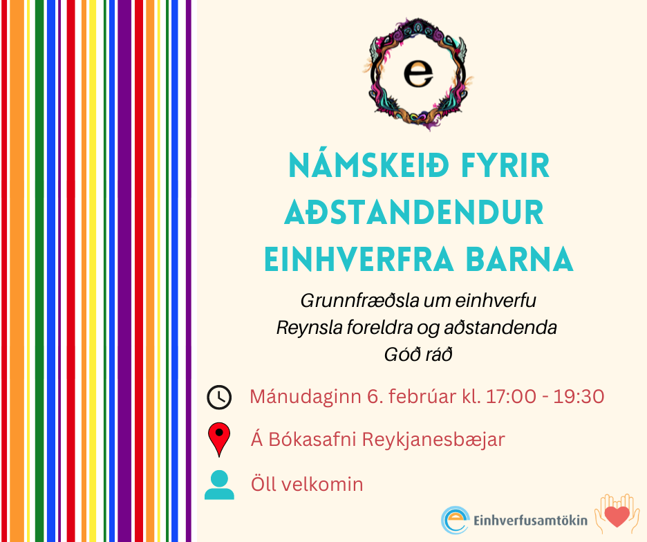 Námskeið fyrir aðstandendur einhverfra barna