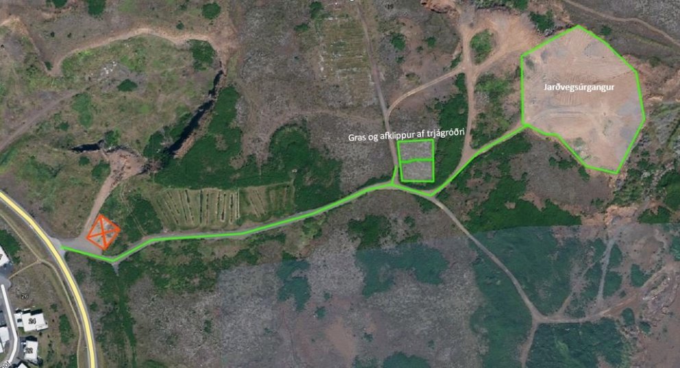 Nýr losunarstaður garðaúrgangs