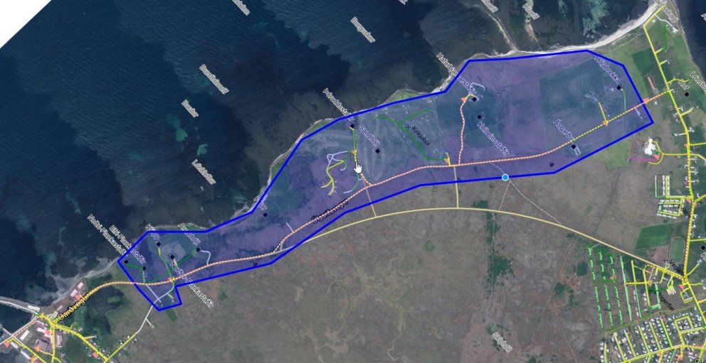Rafmagnslaust vegna vinnu við háspennustreng
