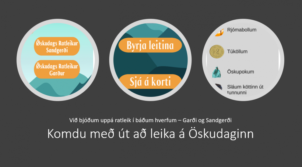 Nú er hægt að sækja sér Öskudagsratleikinn