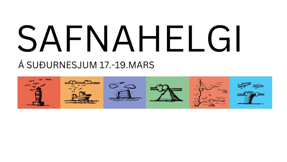 Safnahelgi á Suðurnesjum verður haldin næstu helgi, 18. og 19. mars 2023.