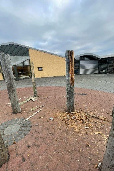 Tökum höndum saman og fylgjumst vel með til að stemma stigum við skemmdarverkum