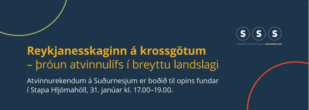 Reykjanesskaginn á krossgötum – þróun atvinnulífs í breyttu landslagi