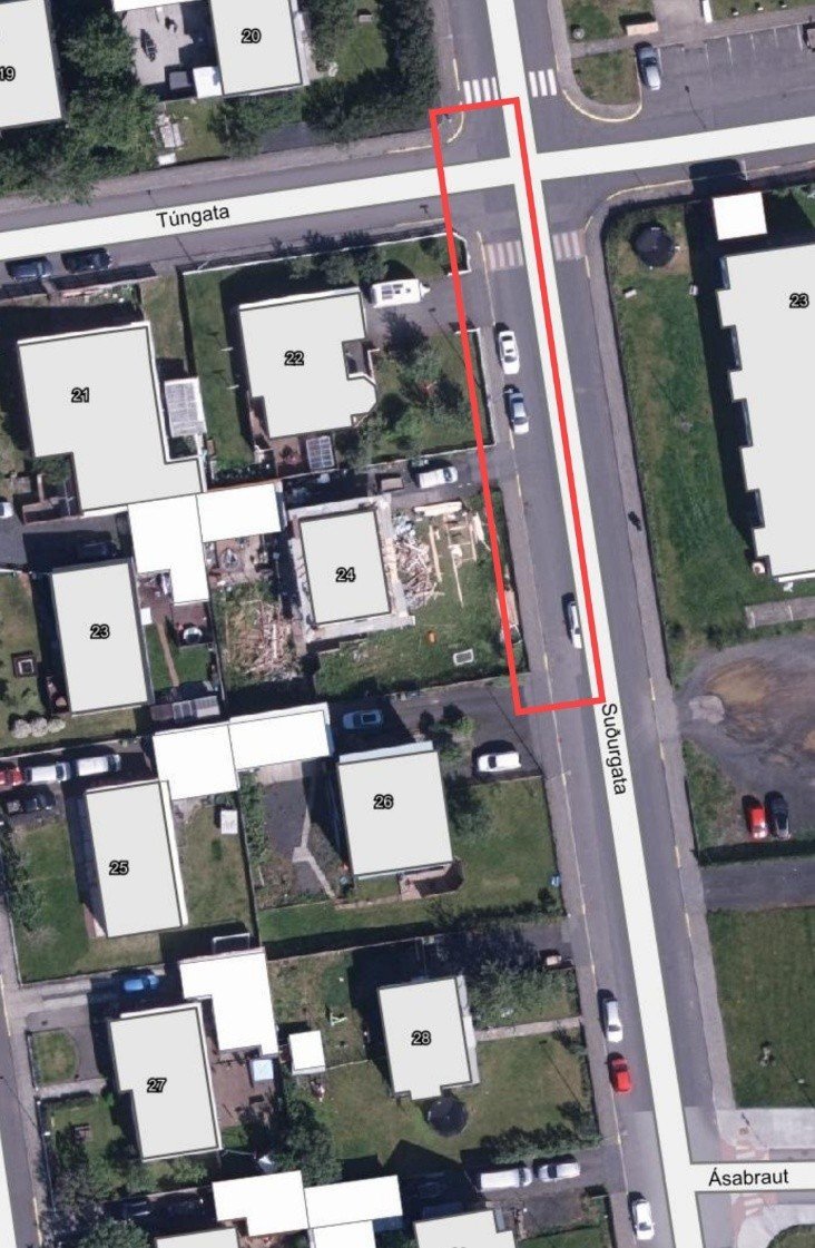 Framkvæmdir við endurnýjun fráveitulagnar á Suðurgötu