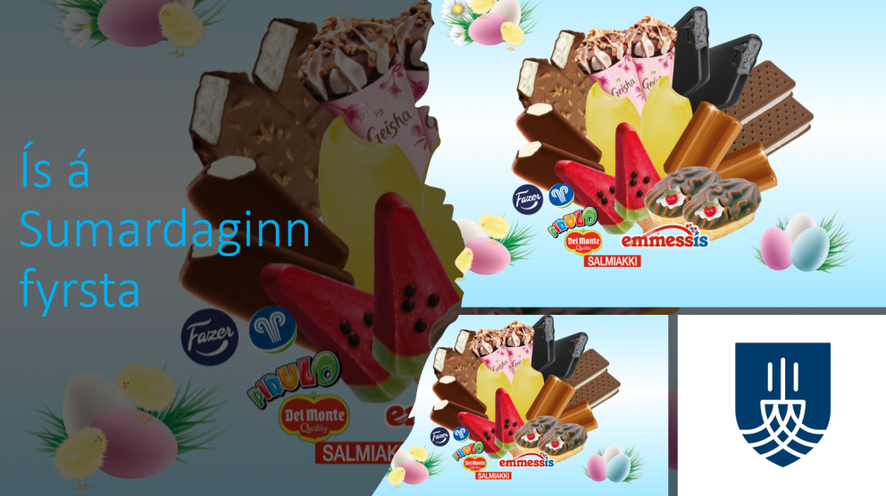 Ís í tilefni Sumardagsins fyrsta