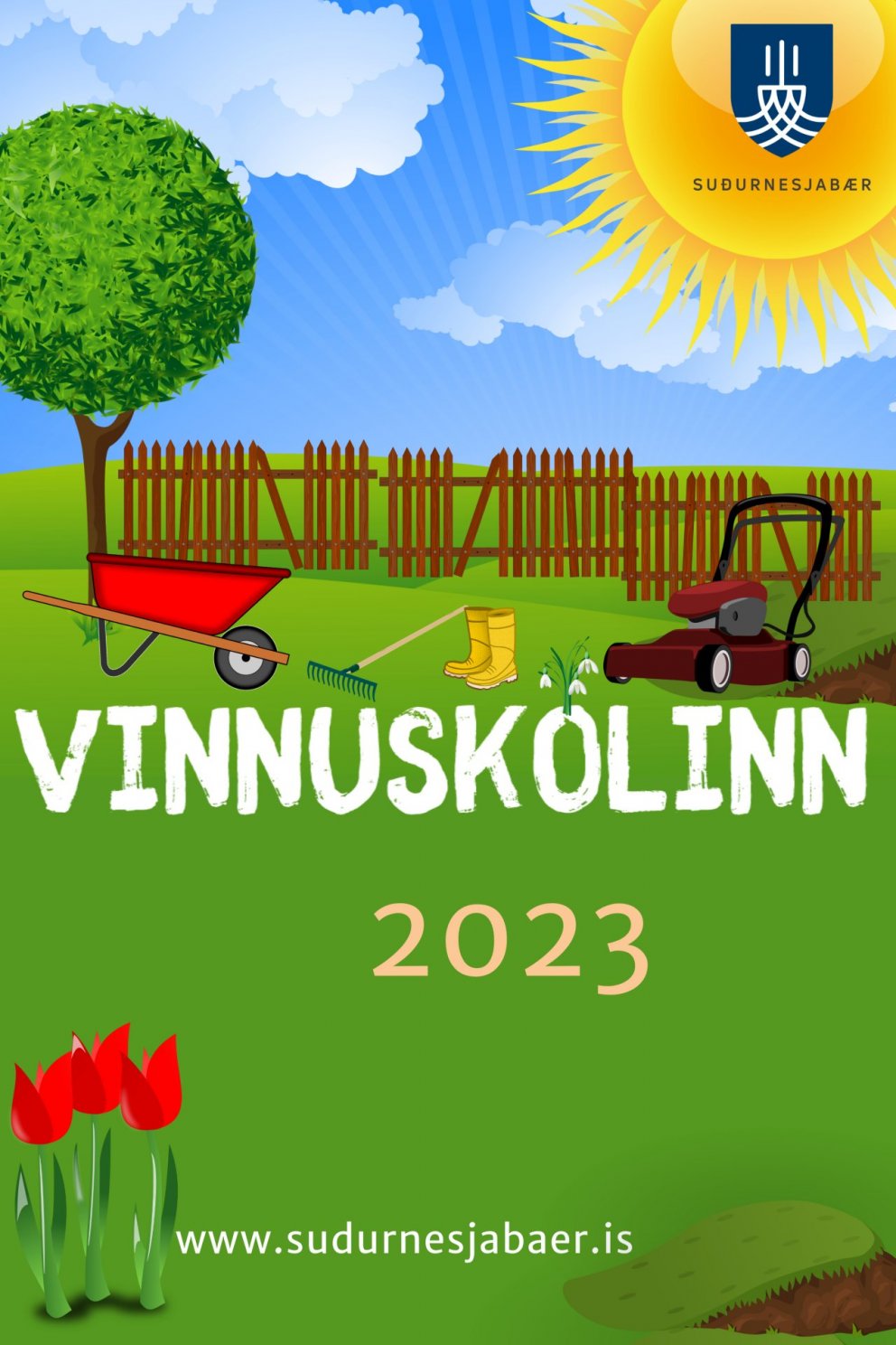 Opnað hefur verið fyrir umsóknir í vinnuskólann fyrir sumarið 2023.