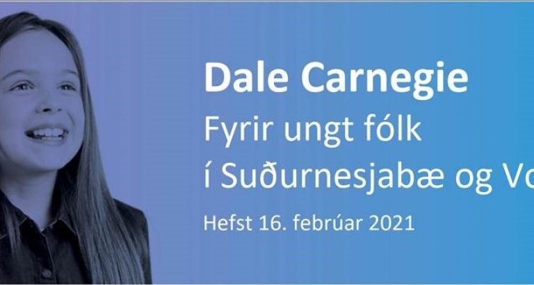 Dale Carnegie fyrir ungt fólk í Suðurnesjabæ og Vogum