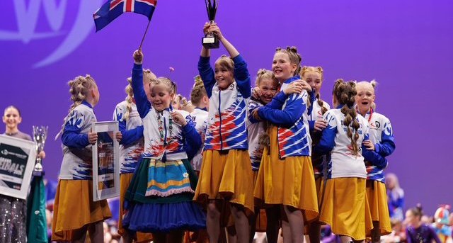 Glæsilegur árangur iðkenda DansKompaní úr Suðurnesjabæ á Dance World Cup