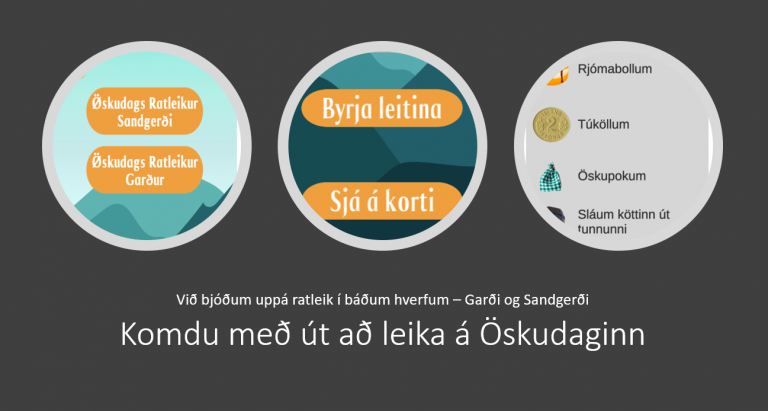 Nú er hægt að sækja sér Öskudagsratleikinn