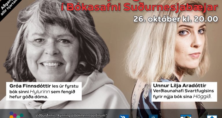 Dagskrá vikunnar á Bókasafni Suðurnesjabæjar dagana 25.-30. okt 2021